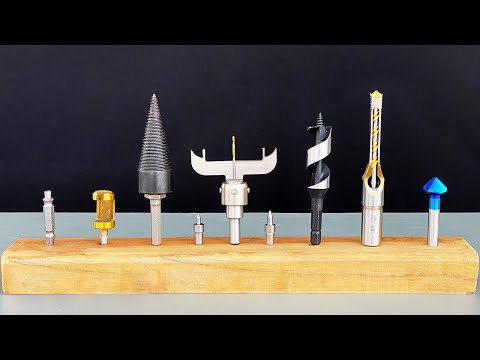 10 Amazing and Useful Drill Bits