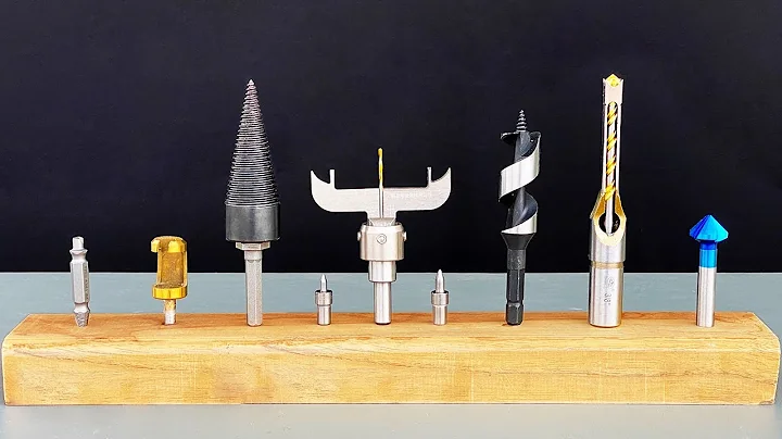10 Amazing and Useful Drill Bits !!!