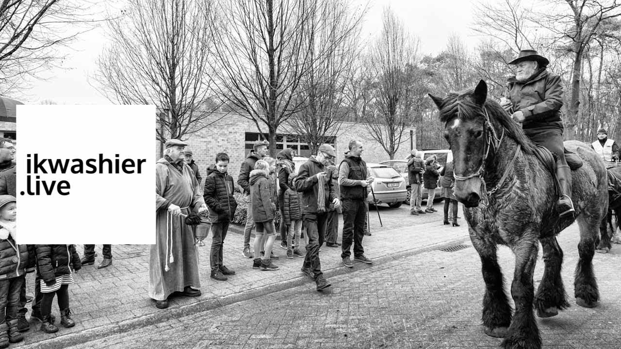 Sint-Antoniusviering met dierenwijding en verkoop offergaven - ikwashier.live in Sterbos