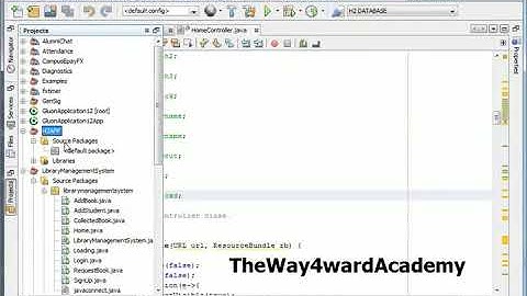 HOW TO SETUP H2 IN NETBEANS