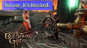 Adamantine Forge Lava Lever BLOCKED Solution | Baldur