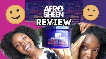 Honest Afro Sheen Product Review (4b/4c HAIR)