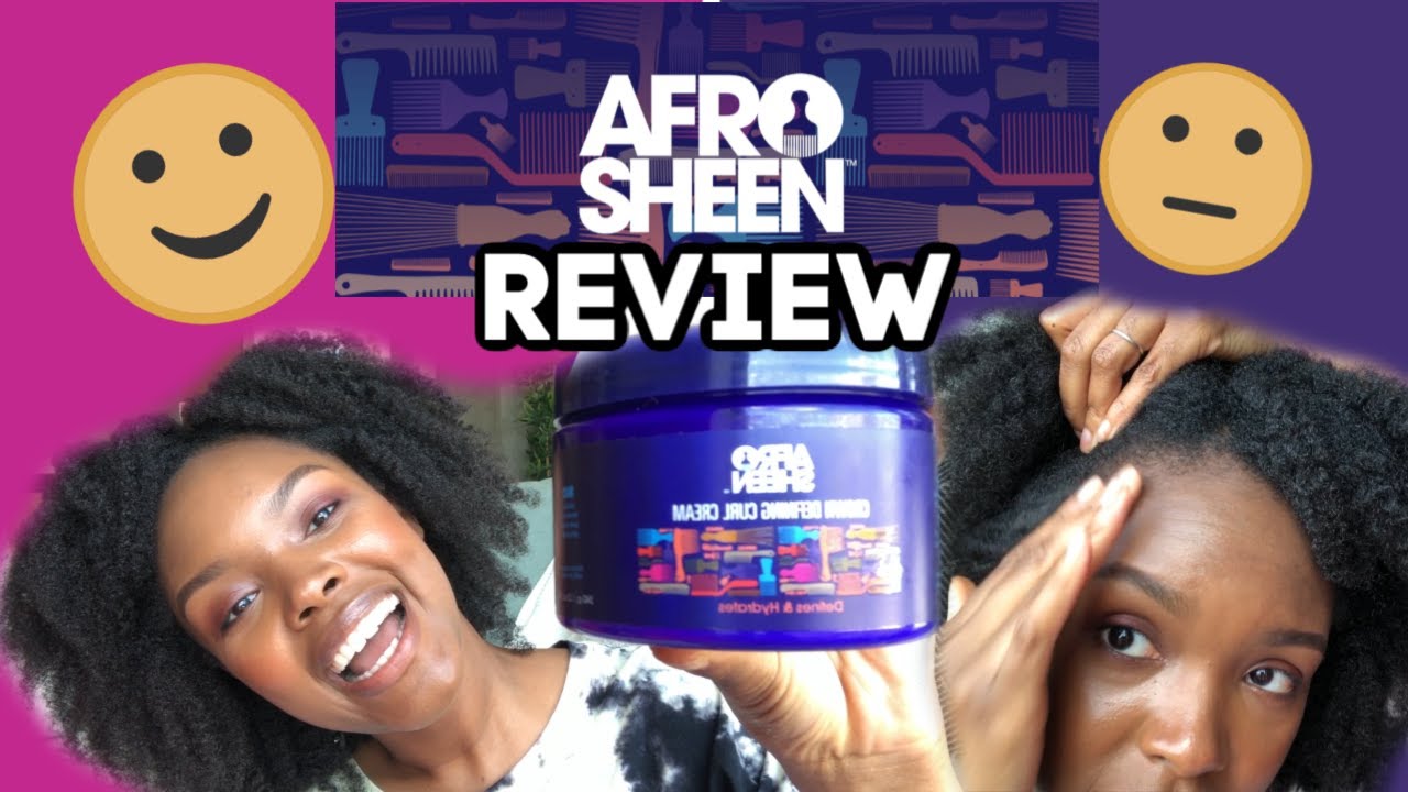 Honest Afro Sheen Product Review (4b/4c HAIR) YouTube