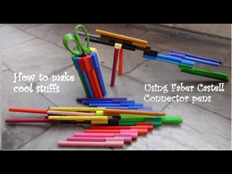 5 Awesome things can be made from Faber Castell Connector Pens