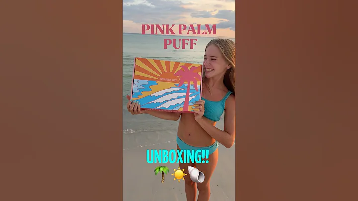 Unbox my PPP hoodie with me!!! 🐚🌴☀️🌊👙@pinkpalmpuff #beach #trending #sunse #ppp #shorts #viral