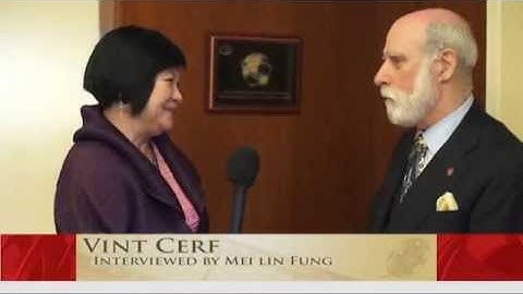 Vint Cerf interviewed by Mei Lin Fung at 40th anniversary of TCP/IP - Thinking of the impact?