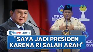 Prabowo Ungkap Alasan Tetap Ingin Jadi Presiden Meski 4 Kali Kalah Pilpres: Saya Lihat RI Salah Arah