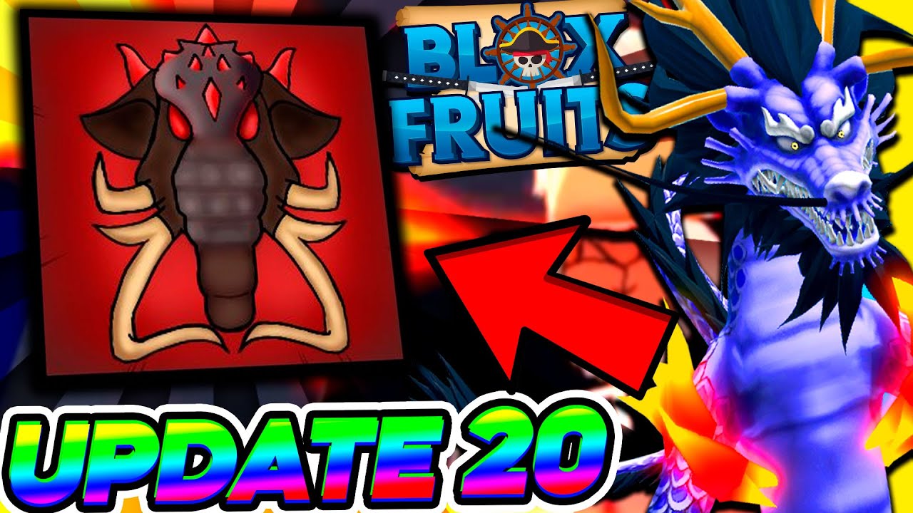 FRUTAS MAIS FORTES DO UPDATE 20 NO BLOX FRUITS! 