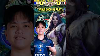 sanji lou yi high level iq play #mplph #mplphs16 #mplphilippines #mlbbesports #tlph
