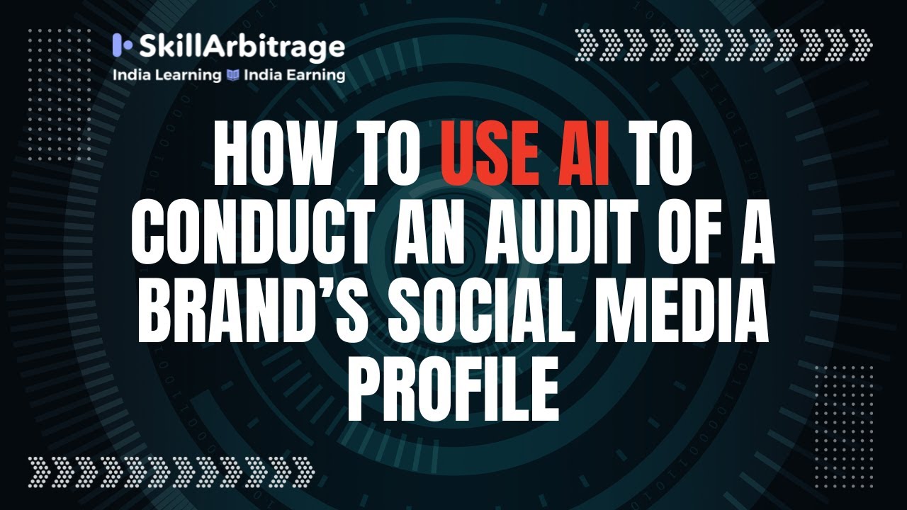 How to use AI to conduct an audit of a brand’s social media profile ...