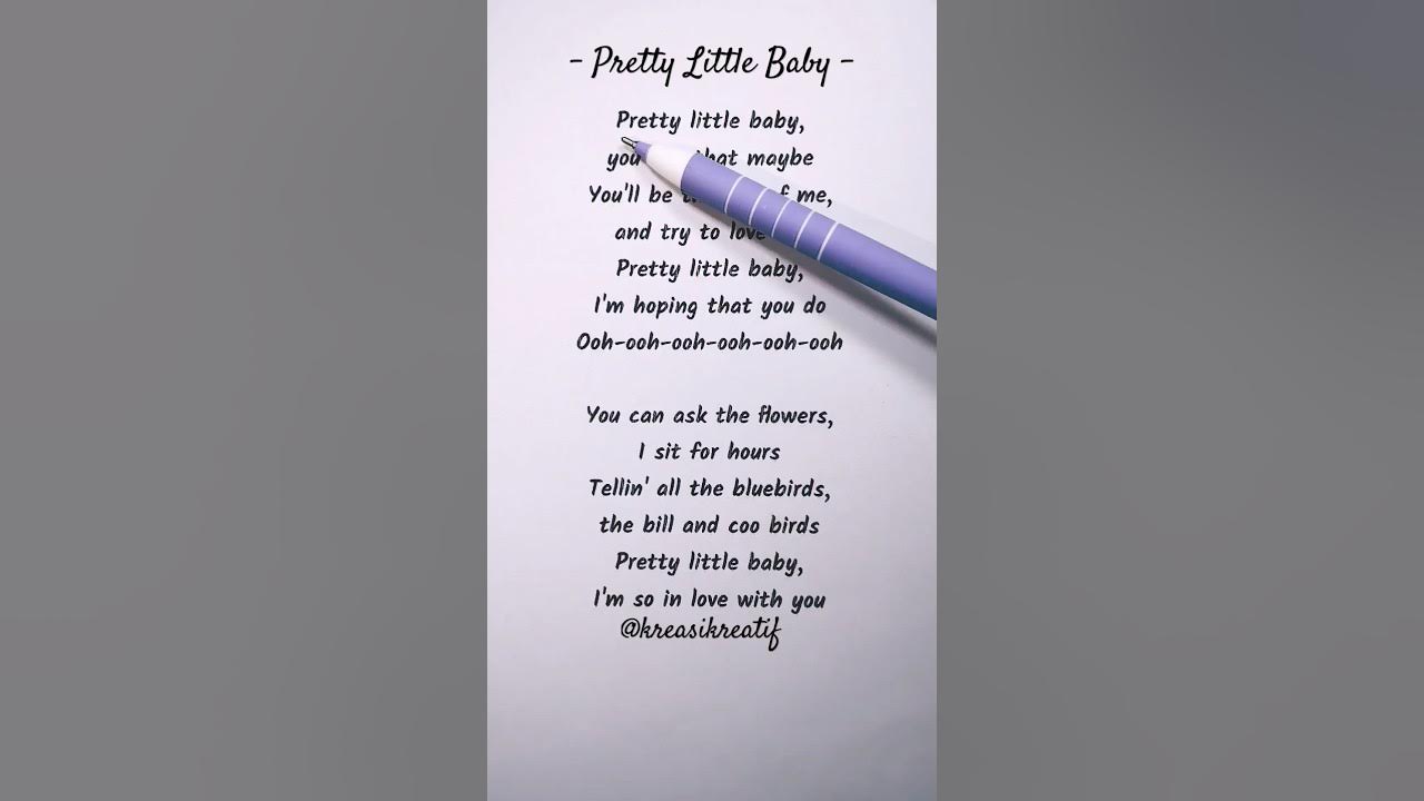 Learn Sweet English Phrases from Pretty Little Baby by Connie Francis Learn Sweet English Phrases from Pretty Little Baby by Connie Francis