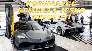 Taking a look at the KOENIGSEGG GEMERA \& JESKO ABSOLUT!