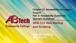 Chapter 10-3: Operable Guidelines Profile