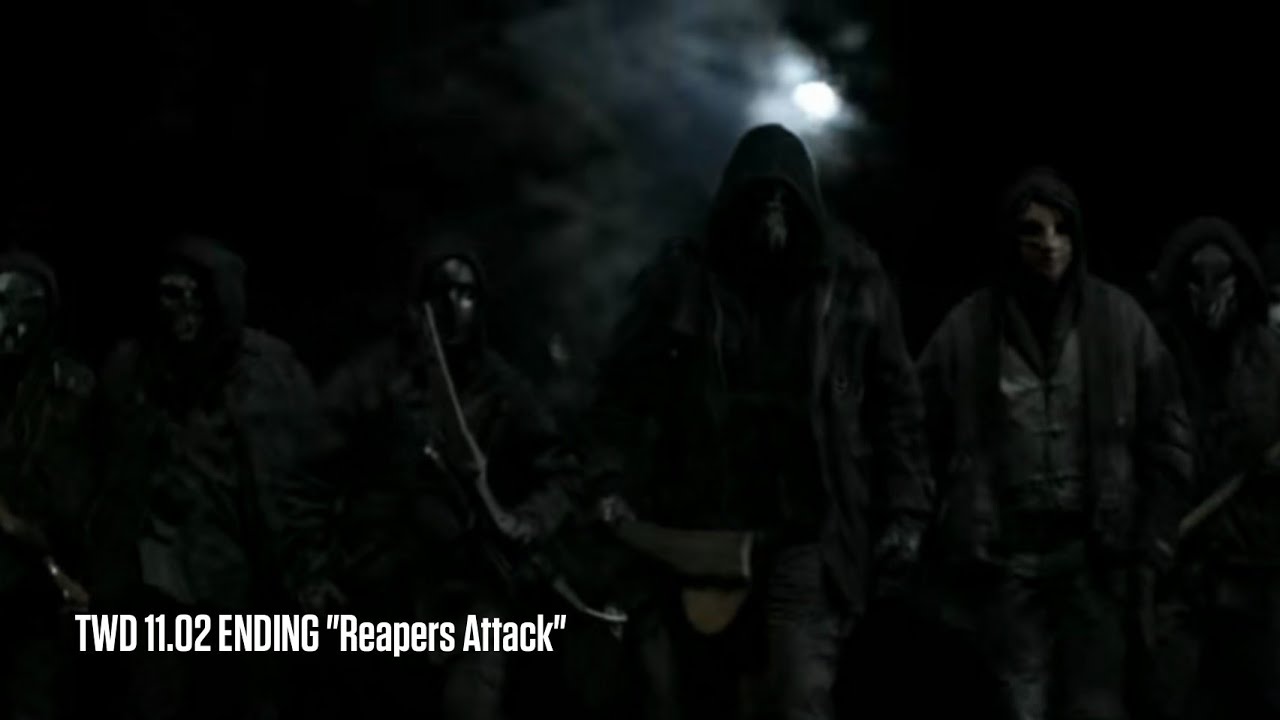 The Walking Dead 11.02 Ending (Acheron Pt. 2) 'The Reapers Attack' [read desc]