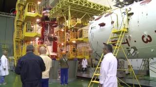 Soyuz MS-02: Solar Panel Testing