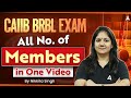 CAIIB Dec 2025 BRBL | All No. of Members in One Video | Complete BRBL Members Guide | Nikkita Singh