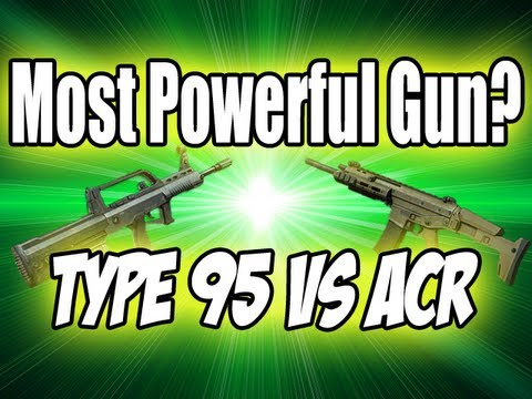 MW3 Tips & Tricks: MOST Powerful Gun in MW3? Type 95 vs ACR - (Modern Warfare 3)