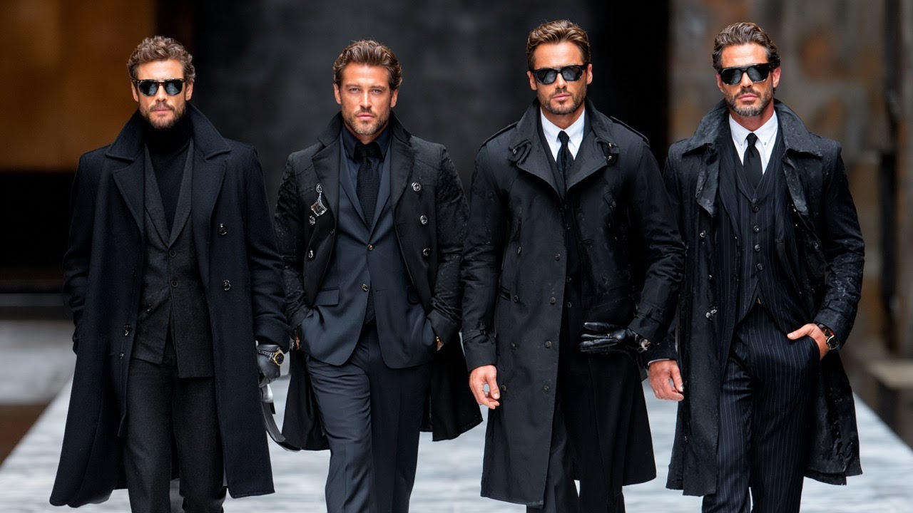 Emporio Armani осень/зима 2025/26 | Изысканный стиль для зрелых мужчин с непреходящей элегантност...