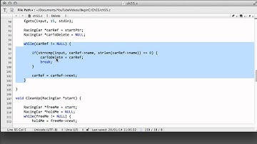 Beginning C Programming - Part 55 - Linked Lists Delete Item