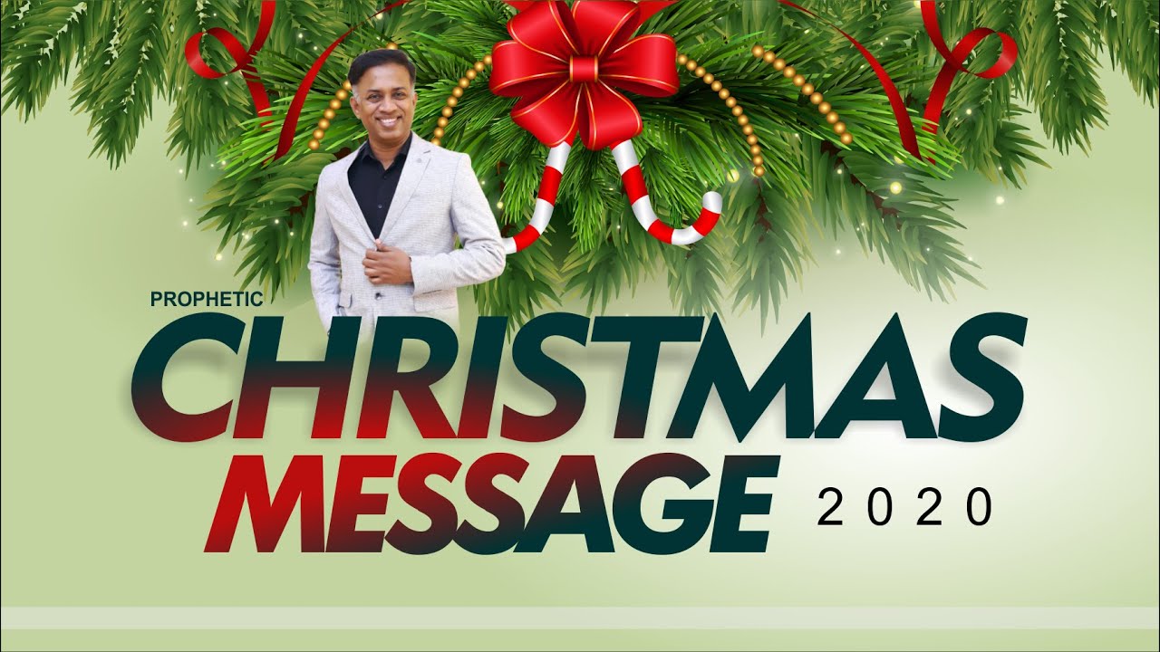 20201225 | KSM | Christmas Message 2020 | Pastor Michael Fernandes