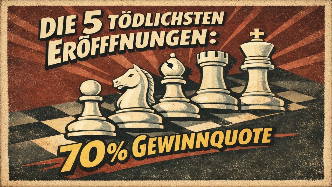 Die 5 tödlichsten Schacheröffnungen 2026 - Gewinne wie ein Profi