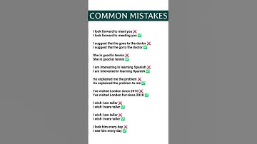 Most Common English Grammar Mistakes I Most Common Grammar Mistakes in English  #grammarmistakes