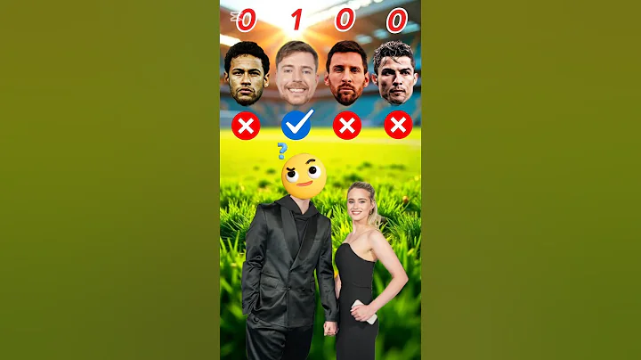 Mr Beast Vs Neymar Vs Messi Vs Ronaldo Who will Win The Challenge | #shorts #football