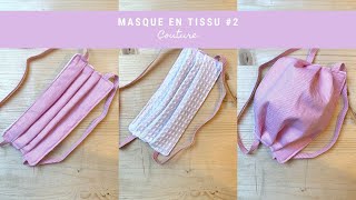 TUTO Couture - Masque en tissus #2 - La Belle Mercerie