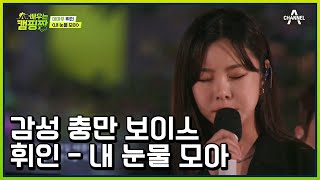 영월 캠핑장에 울려 퍼지는 휘인의 감성 보이스♬ 슬기로운 의사생활 OST 〈내 눈물 모아〉 | 배우는 캠핑짱 12 회