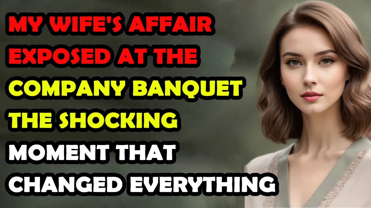 My Wife's Affair Exposed at the Company Banquet The Shocking Moment My Wife's Affair Exposed at the Company Banquet The Shocking Moment