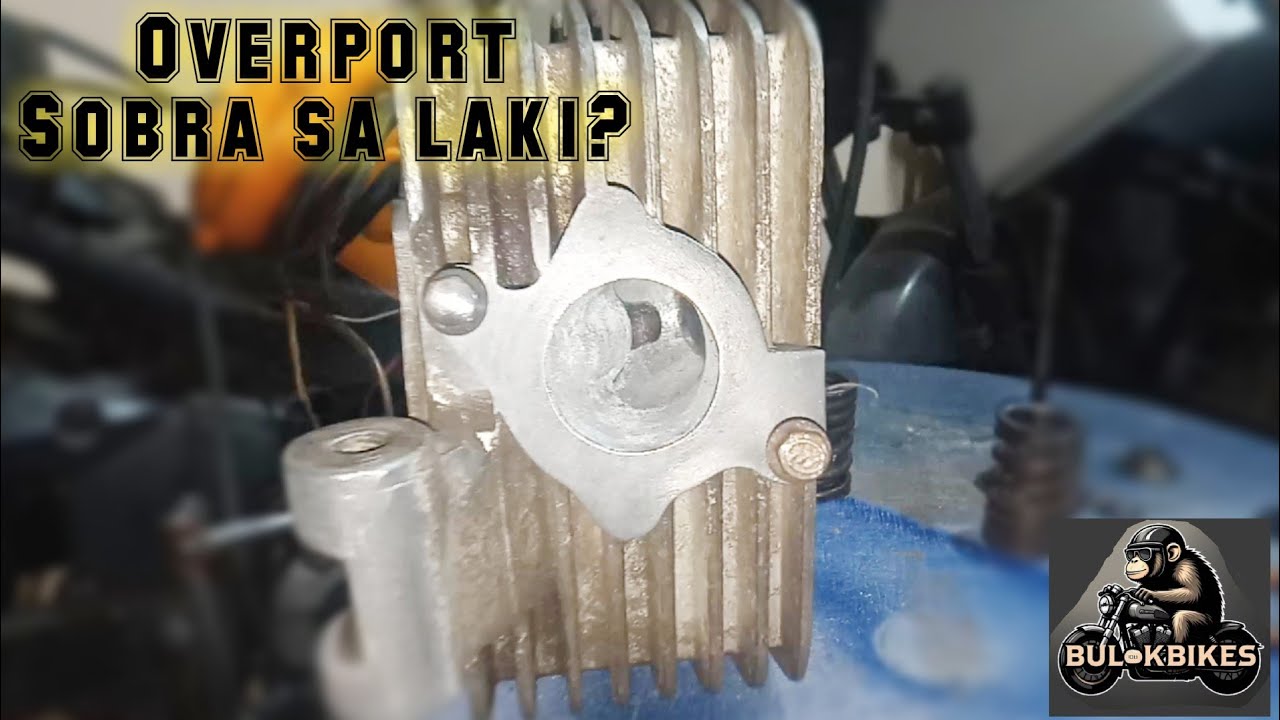 Over port ng cylinder head