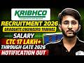 KRIBHCO Recruitment 2026 | Graduate Engineers Trainee  | Through GATE 2026 | Notification Out