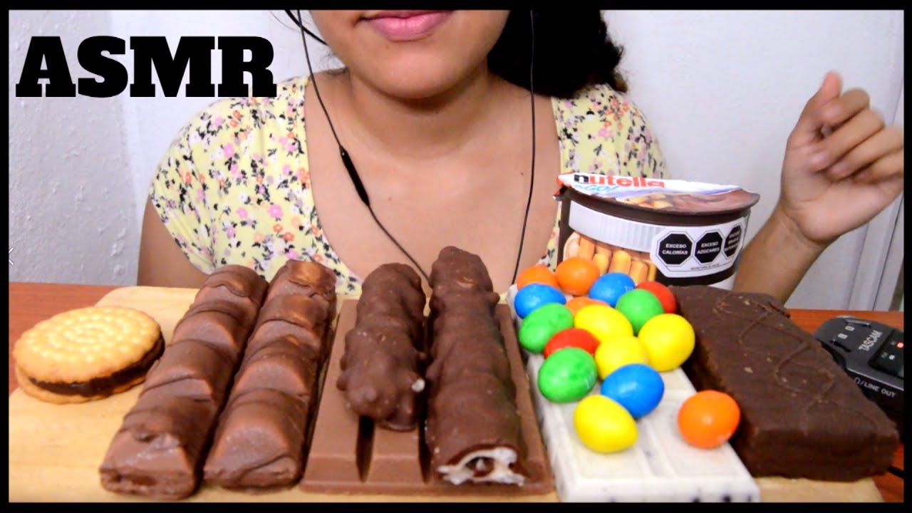 ASMR Comiendo Chocolate | ASMR En Español - YouTube