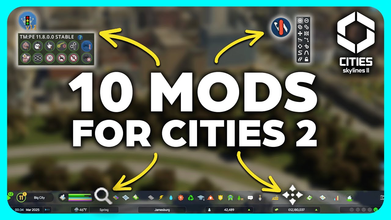 Cities Skylines 2 Mods Guide While Cities Skylines 2 is an excellent city-building  sim, a lively mod community can take things even…