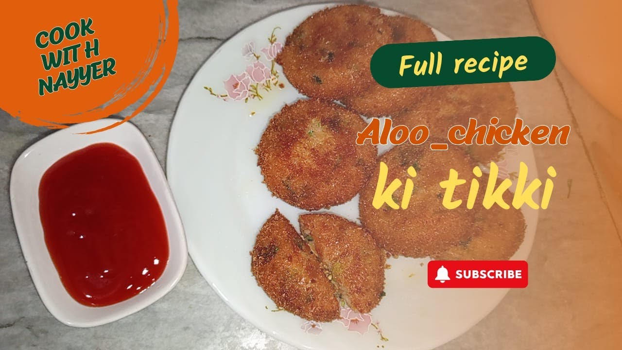 Aaj maine apne kitchen mein bagair cheeze ke banai aalu chicken wali tikiya | 