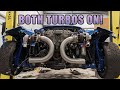 370Z Twin Turbo Ep.5 - Both Manifolds Finished + Bigger Downpipes