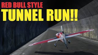 Flying A Plane Through A Tunnel in DCS