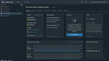 VMware Project Pacific Kubernetes Highlights Demo