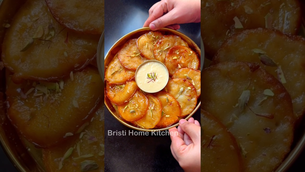 1 kha liye to hath ni rukega ,sach me #shorts #bristihomekitchen #malpua