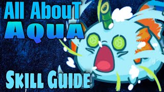 Axie Infinity All About Aqua | Skill Card Tier List | Build and Combo (Tagalog)