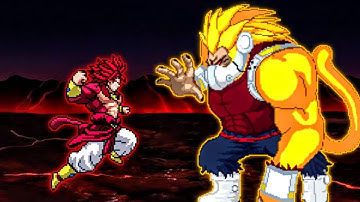 Limit Break Broly SSJ4 OP Cumber OP (all form) in Jump Force Mugen🔥