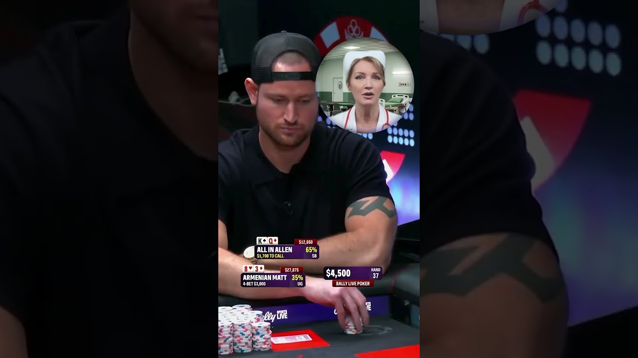 Armenian Matt 4bets the bounty hand vs All in Allen 