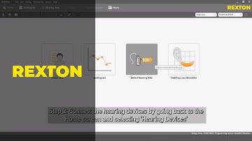 How to perform a reliable 3-step-fitting in Connexx | REXTON Hearing Aids