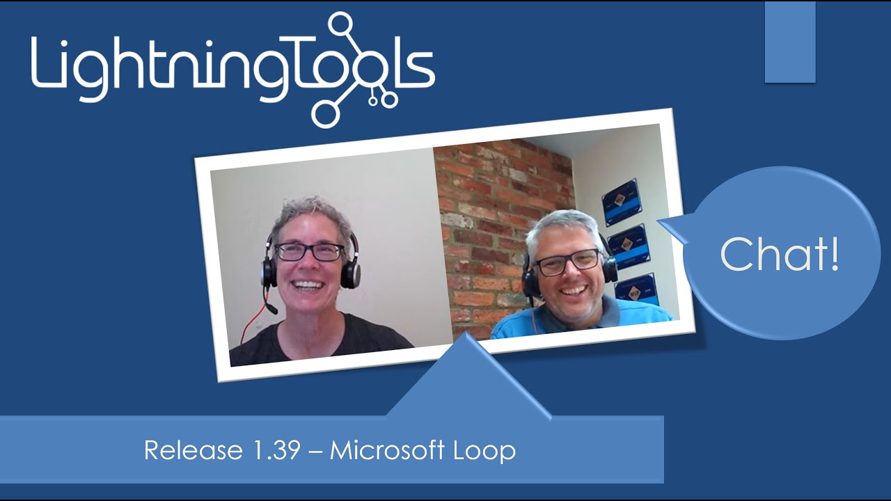 Lightning Tools Chat Release 1.39 - Microsoft Loop - YouTube
