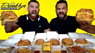 تحدي تجربة مطعم بروكلين BROOKLYN BURGER 🍔 | انبهرنا من السعر و الجودة 💥