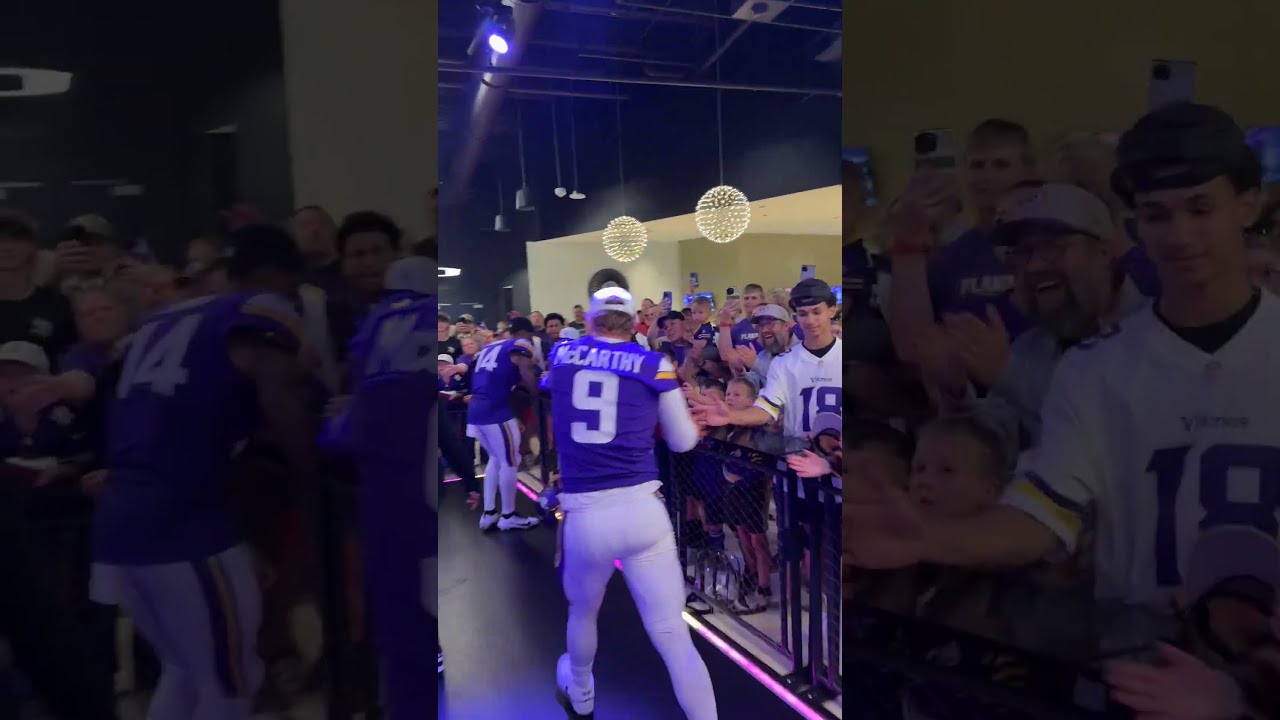 J McCarthy After Preseason Win Over Texans