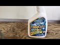 Removing Mold and Mildew Stains from Pop Up Camper Using Miracle Mist Spray Cleaner Part 1