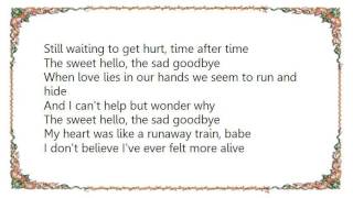 Laura Branigan - The Sweet Hello The Sad Goodbye Lyrics