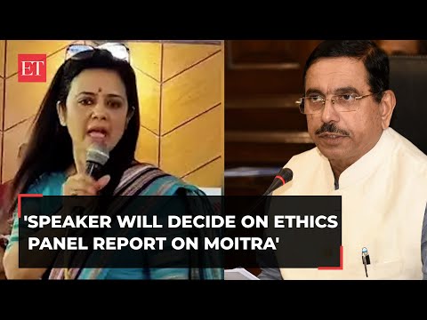 Speaker will decide on the Ethics Panel report on Mahua Moitra, says Pralhad Joshi Episode cover