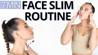 Do This Face Slim Routine EVERY DAY | 31-Day Challenge | Effective Exercises to Slim Your Face Fast!